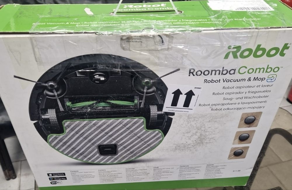 Нов робот моп и прахосмукачка iRobot  roomba combo