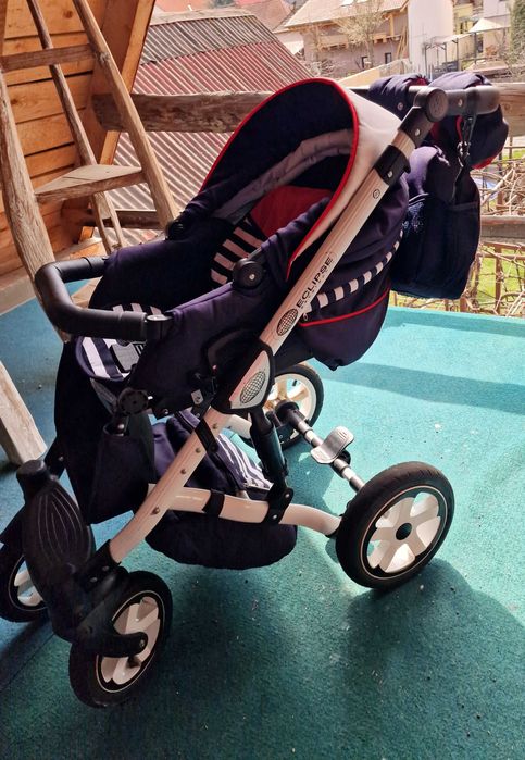 Krausman – Carucior 3 in 1 Jools Eclipse Navy – Testat ADAC