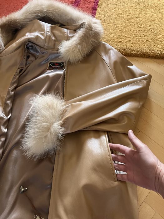 Geaca piele naturala de dama,super calitate!