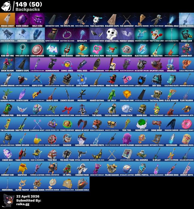 Продам аккаунт Fortnite