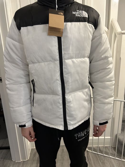 Geaca the north face white