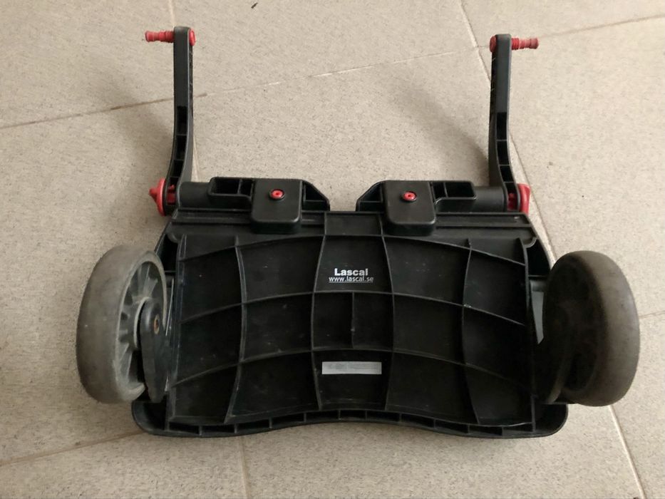 Lascal Buggy Board mini Red степенка за бебешка количка за второ дете