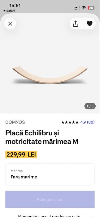 Placa echilibru domyos