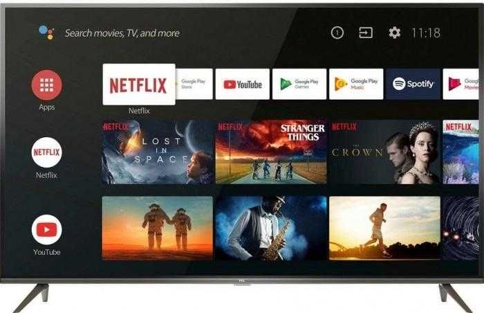 55" Телевизор TCL 55DB600 -Smart TV/4K /UHD - перфектен