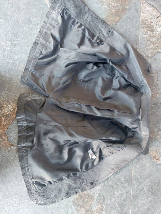 Haina sacou piele dama Stefanel