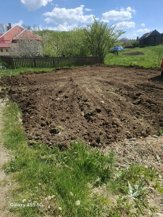 Săpături mecanizate
