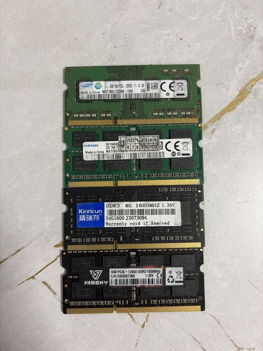 Озу ddr3 ddr4 so dimm для ноутбука