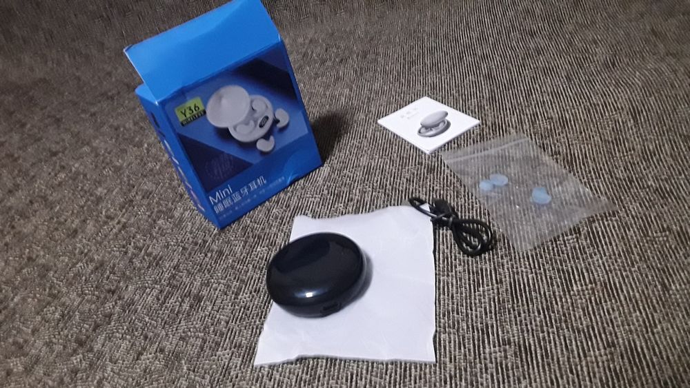 Caști bluetooth headset wireless.