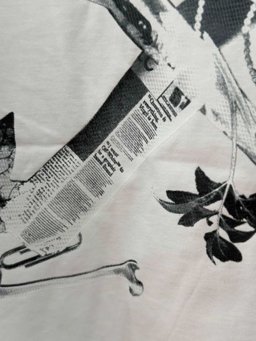 Tricou OFF WHITE alb mărimea S