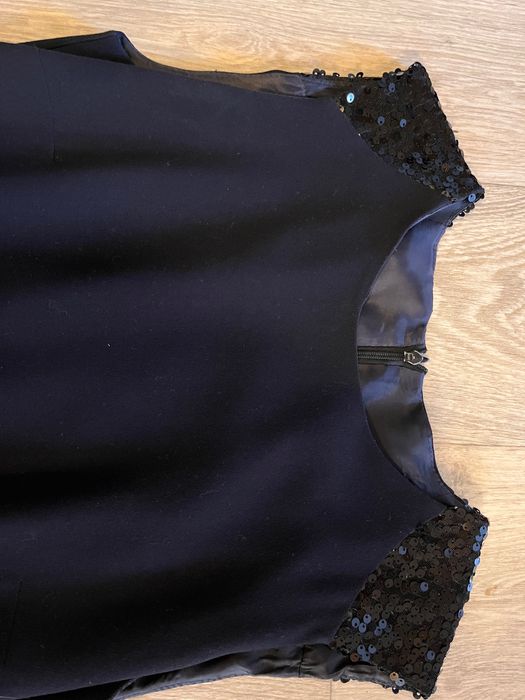 Rochie office cu detalii din paiete