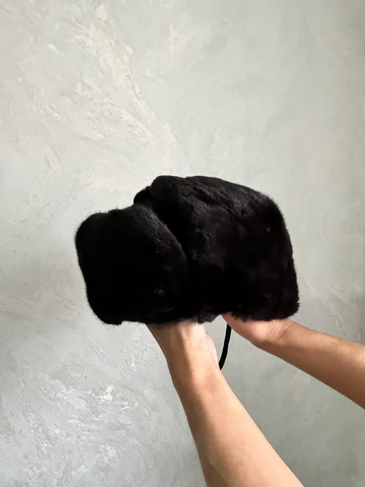 Норковая.  Шапка