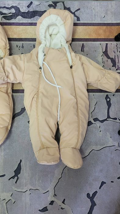 Детский кокан с комбенизоном детский