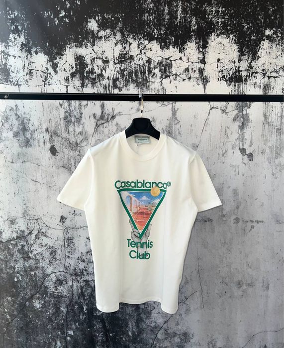 Tricou Casablanca - negru S / alb XXL - calitate PREMIUM