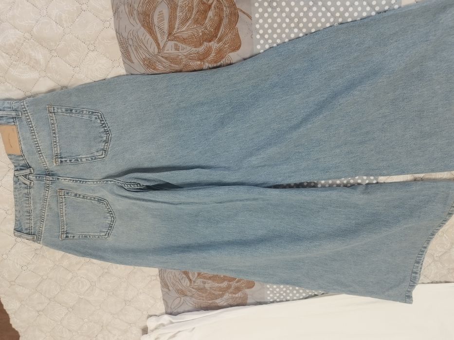 Заглавие: Дънки Zara Wide-Leg / Размер S