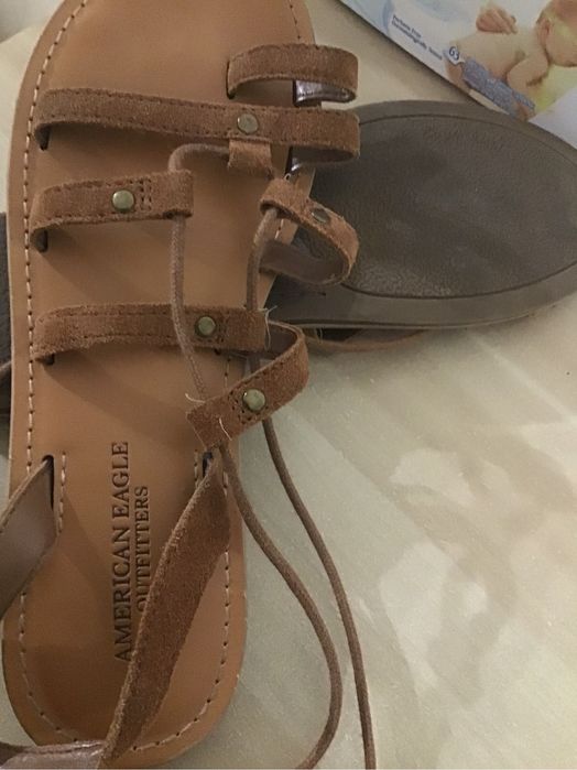 Сандали с естествена кожа 36