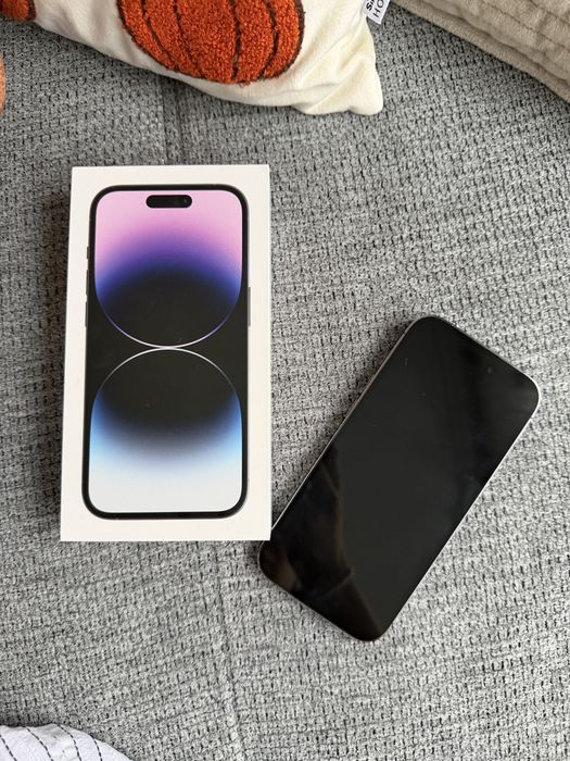 Iphone 14 pro deep purple 128 GB като нов