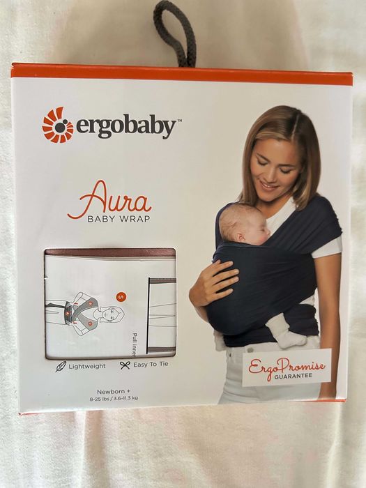 Слинг за бебеносене Aura Ergobaby, розов