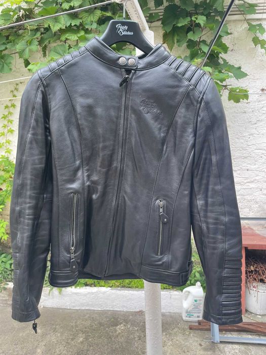 Vand Geaca Moto de Piele Rusty Stitches