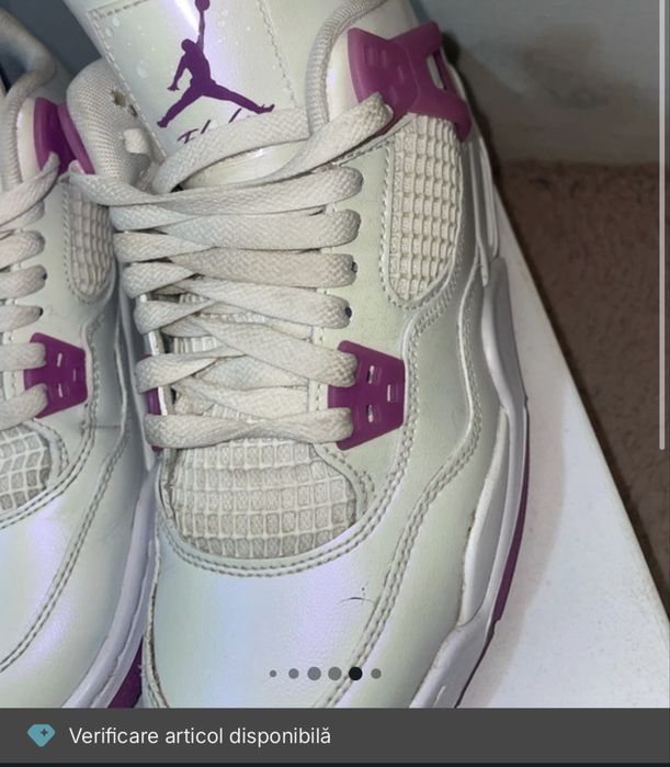 Air Jordan 4 Hyper Violet