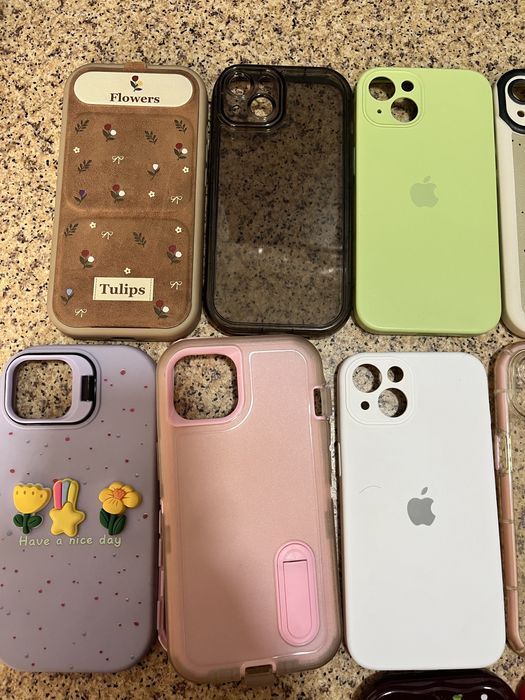 Чехлы на 13 айфон все за 3000тг