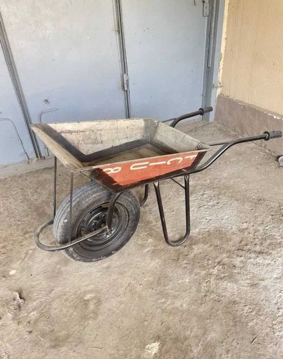 миксер Mishalka Мишалка с тележкой Aravasi Bilan Mikser Beton quyish