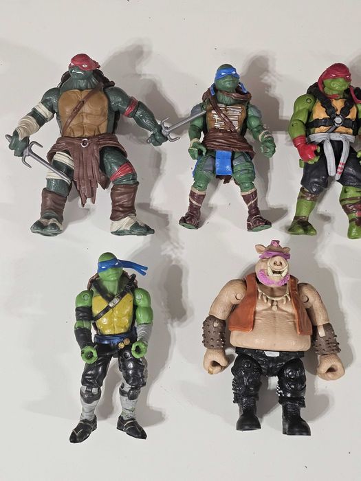 Lot 8 Figurine Teenage Mutant Ninja Turtles (TMNT)