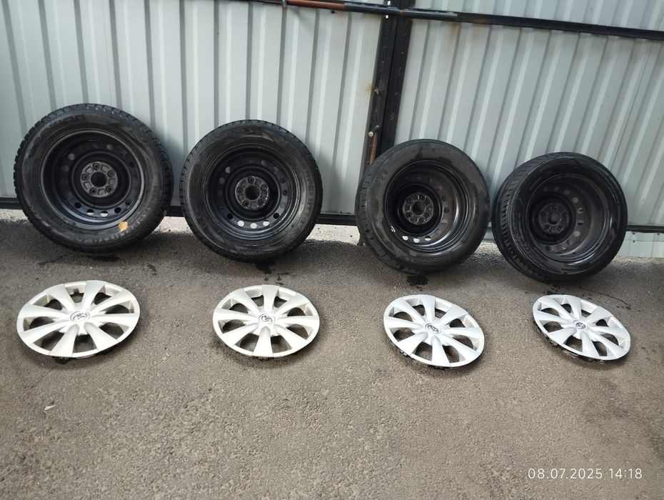 Диски R15 / 5x114.3 Toyota + Резина