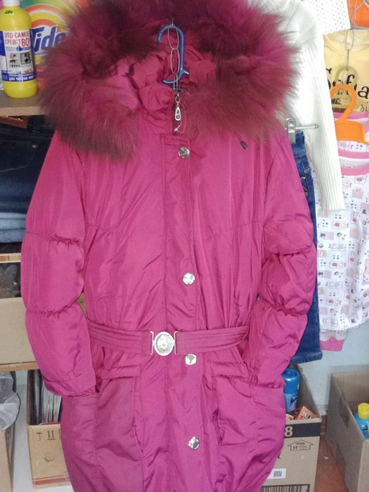 Девочковые зимние польтишки.