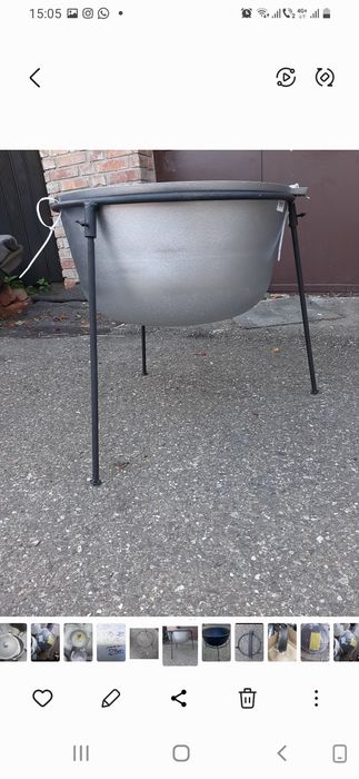 Vând Ceaune noi de aluminiu alimentar cu capace de 6l  8l  10l  16l  25l  40l