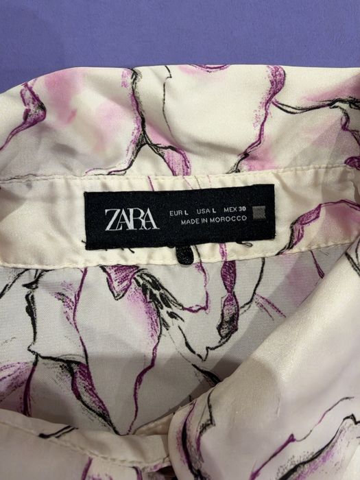 Сатенена риза Zara