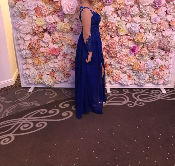 Rochie de seara albastru regal