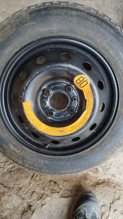 Roata de rezerva slim de Fiat