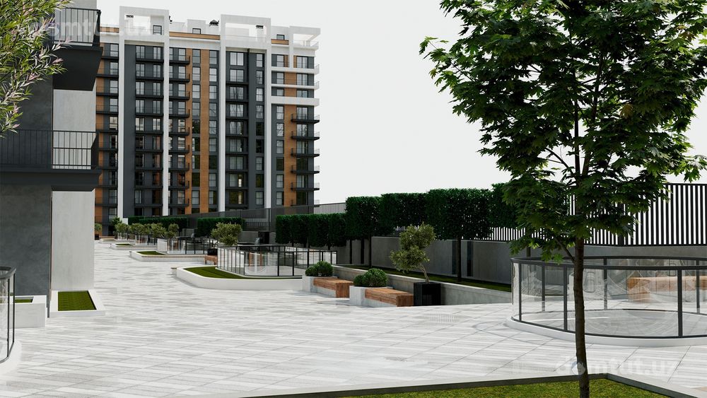 Премиум ЖК "Ипак йули" 2 ком Метро Буюк Ипак йули