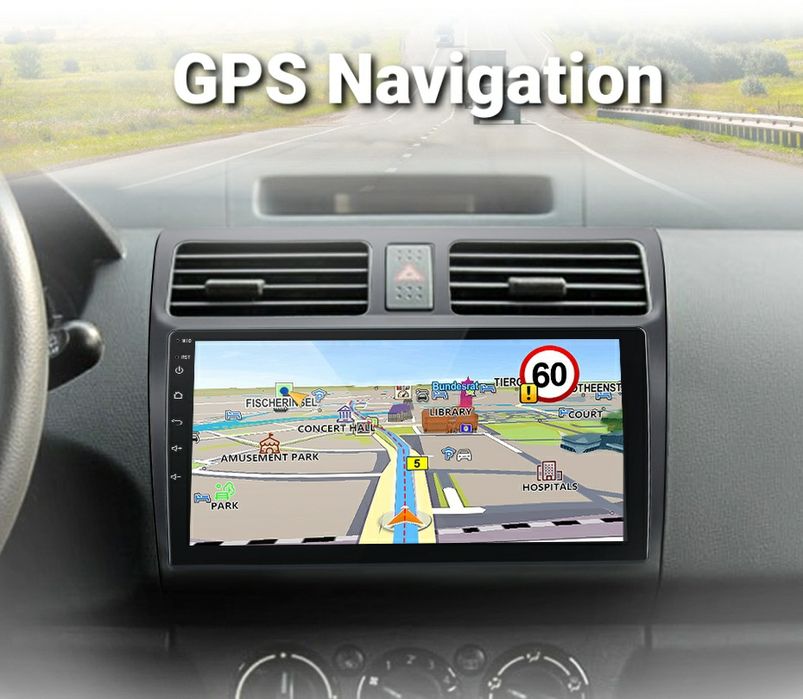 Navigatie Android dedicata Suzuki Swift 2003-2010
