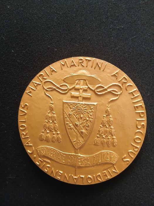 Medalie bronz 1983 italia fecioara Maria