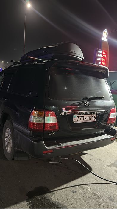 Автобокс с рейлингом