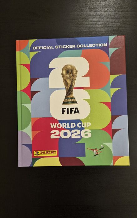 НАМАЛЕНИЕ! Колекционерски албум Панини / Panini World Cup 2026 с твърди корици - 100 % попълнени стикери