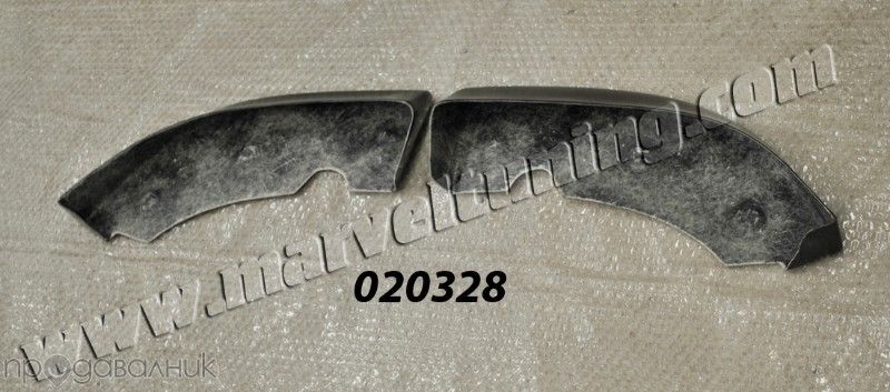 сплитери (тунинг добавки) за предна броня Мтехник за BMW E46 / Бмв Е46