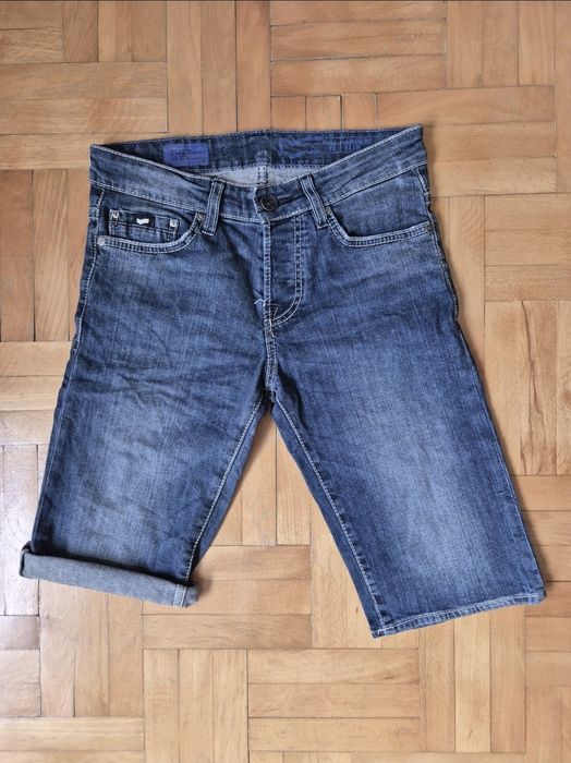Blugi/shorts Gas, model Albert Slim, mărimea W34 (Fit W32)