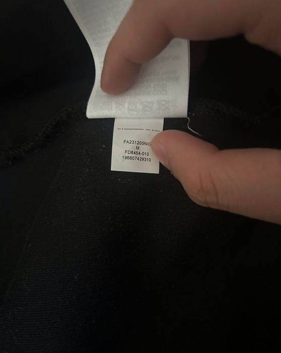 Nike NOCTA Tech Fleece горнище - Черен/Жълт