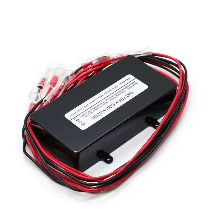 Egalizator baterii 48V, 4 x 12V, HA02, LCD cu fuzibile, fara afisaj