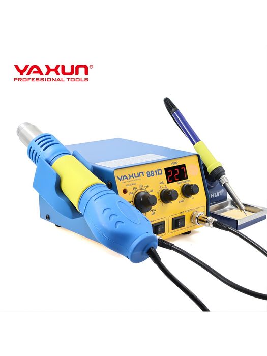 Паяльная станция YAXUN 881D 2 в 1 SMD 220 В/110 В BGA