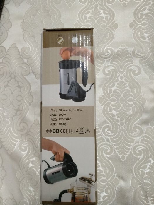 Отпариватель и мини-кипятильник. 2в1