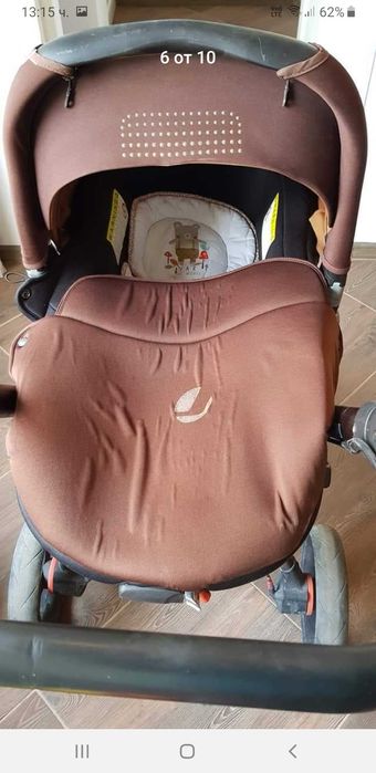 Бебешка количка Jane rider matrix 3в1