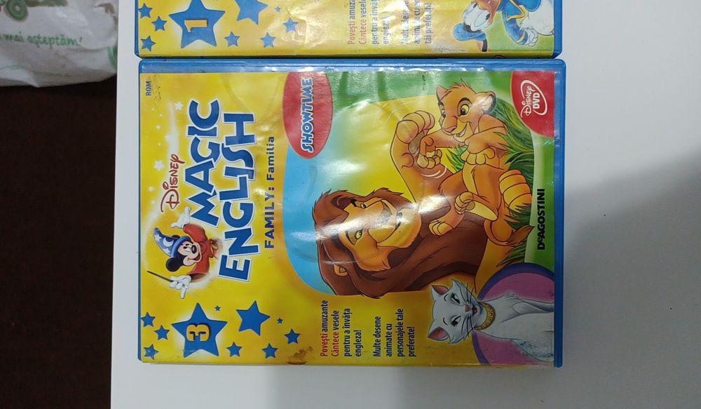 Dvd cu povești amuzante pentru a învăța engleza