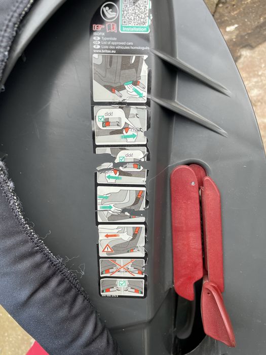 Scaun auto copii britax romer isofix