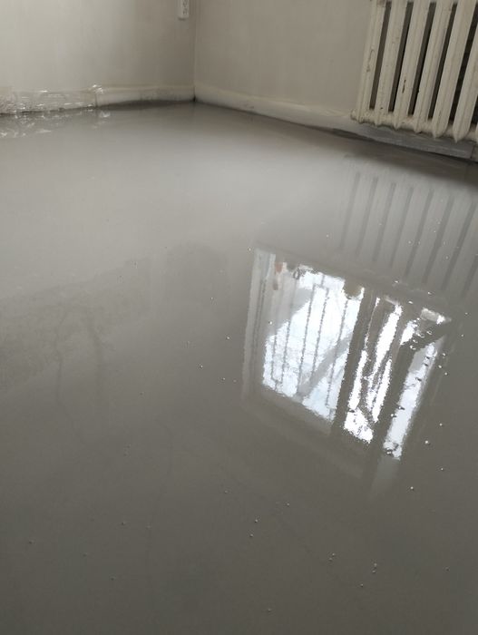 Заливка наливного пола