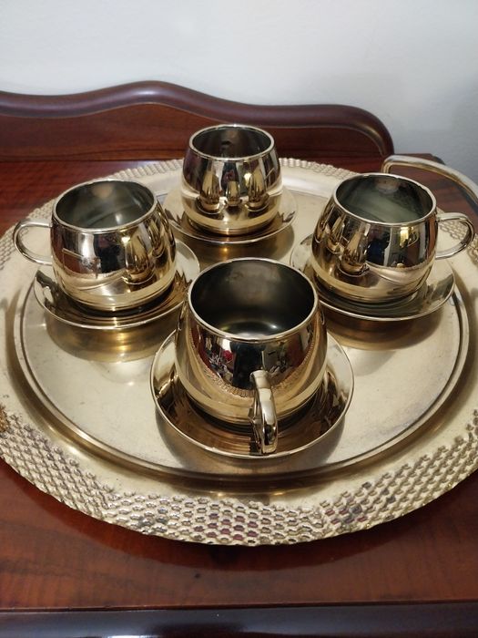 Изящен чешки сервиз за чай/кафе на Бохемия