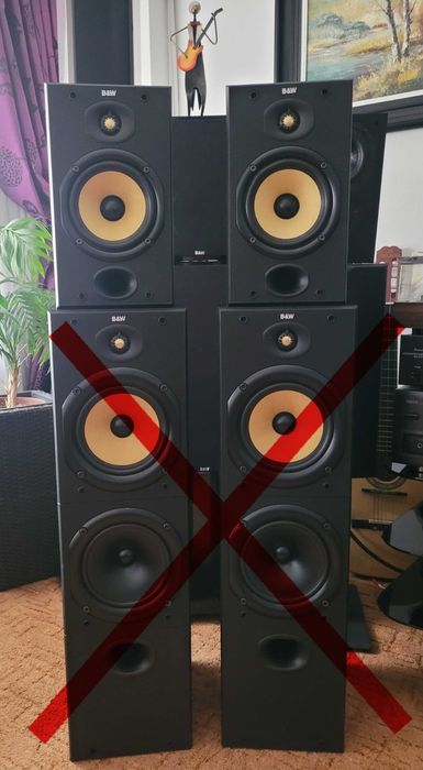 Bowers & Wilkins B&W DM601  boxe Hi-Fi de raft   *Made in UK