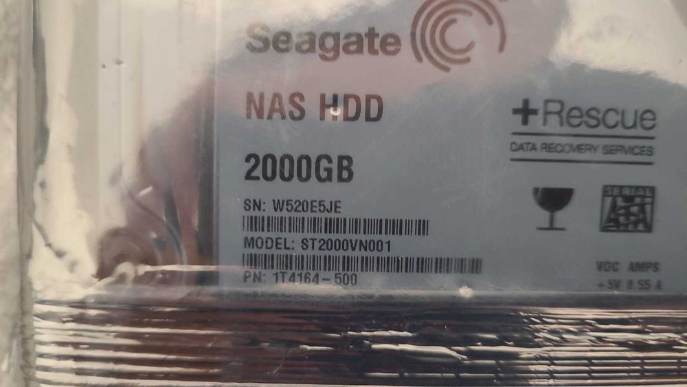 Hard-disk NAS Seagate 2TB (ST2000VN001) – Nou, Sigilat